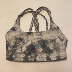 Lululemon marble sports bra
